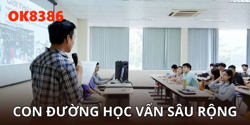 CEO: Vũ Phan của OK8386 là một người có học vấn sâu rộng